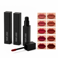 Rouge à lèvres liquide mat, formule respirante, sensation douce comme une nuance, marque privée OEM ODM, végétalien, sans cruauté animale, base de laboratoire Pro Hub