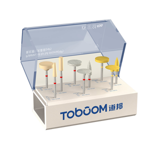 Kit di Lucidatura Elettrica in <span class=keywords><strong>Zirconia</strong></span> Toboom HP0109D, Frese per Taglio e Lucidatura ad Alta Velocità per Uso Extra-Orale in Laboratorio/Clinica Dentale - Product Image 1