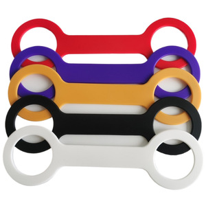 Sangle de maintien pour bouteille d'eau, vente chaude, silicone souple, minimaliste, sac Opp, unisexe, acier, biberon en silicone - Product Image 2