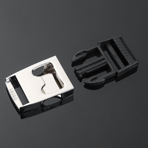 Hebilla de Liberación Lateral de Aleación de 55 mm x 34,4 mm, Accesorio Resistente al Desgaste para Bolsos, Hebilla Metálica Duradera para Bolsos - Product Image 2