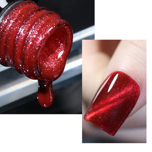 Vernis à <span class=keywords><strong>ongles</strong></span> gel <span class=keywords><strong>UV</strong></span> personnalisé <span class=keywords><strong>DI</strong></span>-HEMA nouveau design en vente de gros Art oeil de chat réfléchissant en bouteilles de 15ml avec personnalisation gratuite du logo - Product Image 5