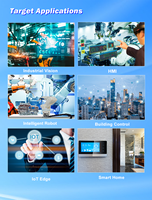 Computadora de borde industrial DEBIX para IoT, computación de borde con IA, plataforma IoT todo en uno, interfaz USB OTG configurable por software, OEM