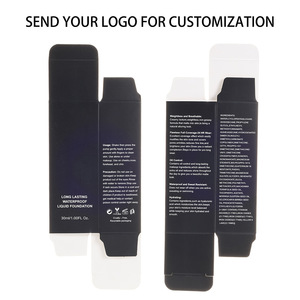 รองพื้นแบบน้ำสำหรับการค้าข้ามพรมแดน ผลิตตามสั่งจำนวนน้อย รับผลิตแบบ OEM สำหรับการค้าต่างประเทศ ยุโรป สหรัฐอเมริกา เครื่องสำอาง คอนซีลเลอร์เนื้อบางเบา ปกปิดปกติ - Product Image 4