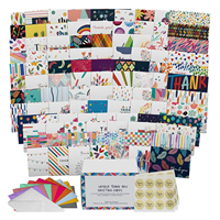 Fabricant OEM, cartes de vœux personnalisées en vrac, variété assortie, joyeux anniversaire, Noël, festival, merci, avec enveloppes et boîte