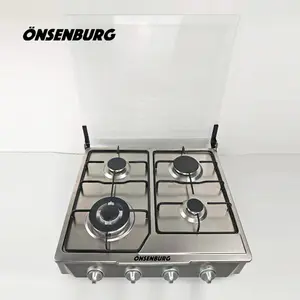MSD-7104S煤油烹饪炉，内置燃气灶，3个燃烧器燃气烹饪灶