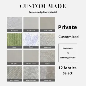 INSHARE en vrac personnalisé Style scandinave rose Polyester canapé oreiller coussin 3D brodé chevet voiture bureau jeter taie d'oreiller - Product Image 3