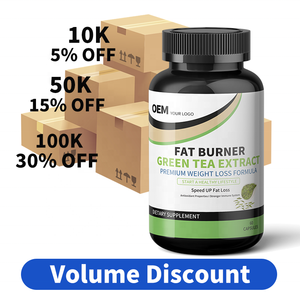 Cápsulas de Extracto de Té Verde Orgánico con Fórmula y Empaque Personalizados, Suplementos Naturales Quemagrasas, Ventaja de Costo al por Mayor y Suministro Estable - Product Image 3