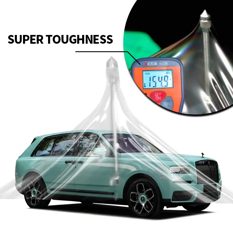 Hey Film MK-7 Recomendo filme TPU PPF autoadesivo anti-riscos de proteção de pintura de carro de alto brilho transparente amostra grátis