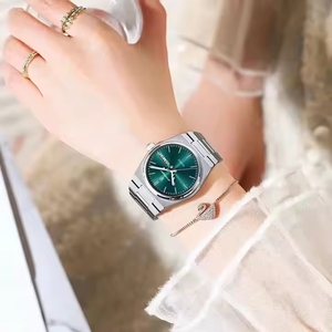 Montres-bracelets pour femmes POEDAGAR 786, design simple, grand <span class=keywords><strong>cadran</strong></span>, étanches, bracelet en acier inoxydable, montres à quartz pour femmes - Product Image 2