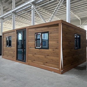 Maisons préfabriquées Maison pliante préfabriquée <span class=keywords><strong>Conteneur</strong></span> <span class=keywords><strong>par</strong></span> ensemble 20 pieds 40 pieds Double Wing Extension Room - Product Image 4