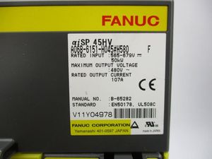 Fanuc A06B-6151-H045เครื่องขยายสัญญาณ H580อัตโนมัติสำหรับอุตสาหกรรมซีซีรีย์ SGDM-A3AC-SD2แอมพลิฟายเออร์ A06B-6107-H001 A06B-6107-C901 - Product Image 3