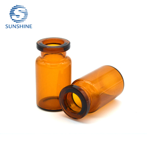 Vial de botella de vidrio vacío ámbar superior engarzado de <span class=keywords><strong>7</strong></span> <span class=keywords><strong>ml</strong></span> de alta calidad para uso médico o cosmético - Product Image 3