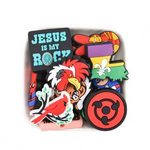 Bolígrafo con etiqueta personalizada, cuentas focales ACTU a la venta para el día de San Valentín, Navidad mexicana, Año Nuevo, cuentas focales de fútbol, Messi de silicona - Product Image 3