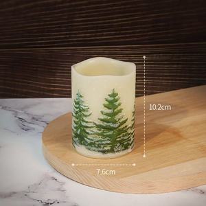 Luces LED <span class=keywords><strong>para</strong></span> Árbol de Navidad con Efecto de Llama, Borde Ondulado Profundo de 7.6cm y Control Remoto con Función de Destello, Ideales <span class=keywords><strong>para</strong></span> las Fiestas - Product Image 6