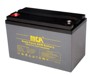 Высококачественная батарея agm mca power 12 в 100 Ач