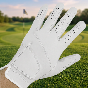Guante de Golf Unisex Transpirable y Ligero de PU, Cierre de Tirar para la Mano Derecha, Blanco, Deportivo, para Exteriores - Product Image 3