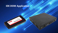 Disque SSD 40 broches DOM 128MB 256MB 512MB 1GB 2GB 4GB sur module de mémoire flash industrielle IDE 40 broches