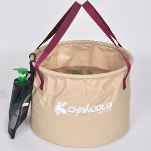 Seau d'eau pliable en PVC léger avec logo personnalisé imprimé pour les voyages, le camping, la plage, le stockage en extérieur 10L/20L/28L 2025 - Product Image 1