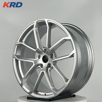 Llantas de Aluminio de Alta Ductilidad de 15-20 Pulgadas 5x114.3, Monobloque Mecanizado por CNC, Servicio Personalizado de ET/CB para Ruedas Forjadas de Automóviles de Pasajeros