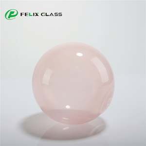 Abat-jour mural intérieur en verre borosilicate 3.3 OEM, fabrication chinoise, tailles moyennes, couleurs transparentes, roses et claires - Product Image 4