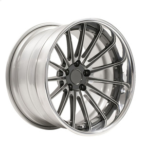 Llantas de coche 18 19 20 21 22 <span class=keywords><strong>23</strong></span> pulgadas rueda negra pulida 6061-T6 ruedas personalizadas forjadas de aleación de aluminio para BMW M3 M4 M5 Audi A7 A8 - Product Image 3