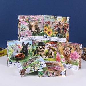 Jouets éducatifs pour enfants de haute qualité jeu de <span class=keywords><strong>Puzzle</strong></span> en carton personnalisé 100 <span class=keywords><strong>pièces</strong></span> <span class=keywords><strong>Puzzle</strong></span> en papier pour les enfants - Product Image 1