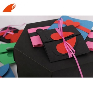 <span class=keywords><strong>Surprise</strong></span> Explosion Boîte Cadeau pour Anniversaire Scrapbook <span class=keywords><strong>Album</strong></span> <span class=keywords><strong>Photo</strong></span> BRICOLAGE Anniversaire Noël Cadeaux Saint-Valentin - Product Image 6