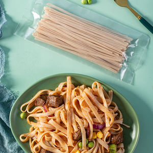 Pasta Keto sin <span class=keywords><strong>soja</strong></span> Fideos Konjac Fideos a base <span class=keywords><strong>de</strong></span> plantas Shirataki Sin gluten Fettuccine bajo en calorías - Product Image 5