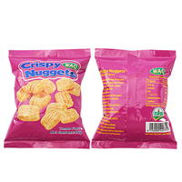 Rouleau de film personnalisé pour snacks, idéal pour l'emballage automatique de nuggets croustillants, film d'emballage en aluminium laminé