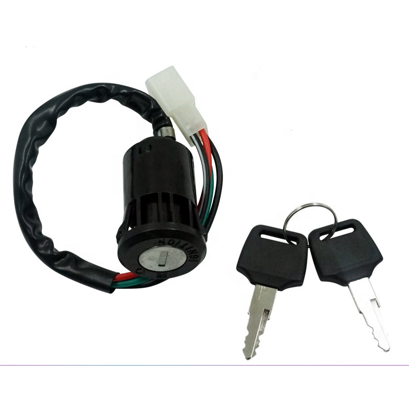 Мотоциклетный ключ зажигания 4Pin Замена для Cg125 Cg150 Zj125 переключатель зажигания стартер