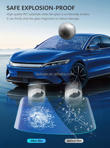 Beikaer – <span class=keywords><strong>Film</strong></span> caméléon auto-réglable pour vitres de voiture, contrôle solaire, rejet UV, <span class=keywords><strong>Anti</strong></span>-<span class=keywords><strong>chaleur</strong></span>, céramique Pure, teinte de vitres d'automobile - Product Image 5