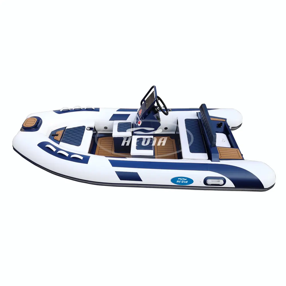 قارب قابل للنفخ, زورق قابل للنفخ 13 قدم ، قارب هيبالون فاخر 390 ، بدن شبه صلب ، زورق dingy رخيص