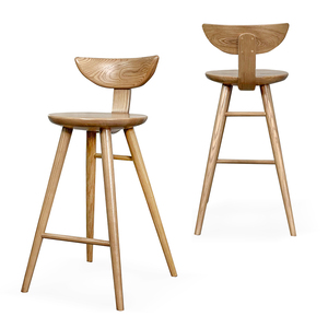 Nouveau design moderne, <span class=keywords><strong>tabouret</strong></span> <span class=keywords><strong>de</strong></span> <span class=keywords><strong>bar</strong></span> en bois <span class=keywords><strong>de</strong></span> luxe, chaise haute en bois massif, ensemble <span class=keywords><strong>de</strong></span> tabourets <span class=keywords><strong>de</strong></span> <span class=keywords><strong>bar</strong></span> pour cuisine - Product Image 2
