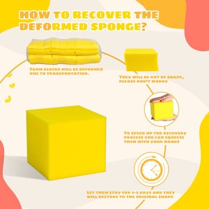 Gimnasia personalizada fuerte densidad suave esponja poliuretano bloque de espuma niños - Product Image 4