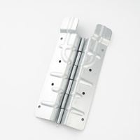 Charnières à double ressort en acier inoxydable SUS304 pour usage commercial, 217 mm x 1,2 mm d'épaisseur, angle d'ouverture de 180°, pour portes et fenêtres souples