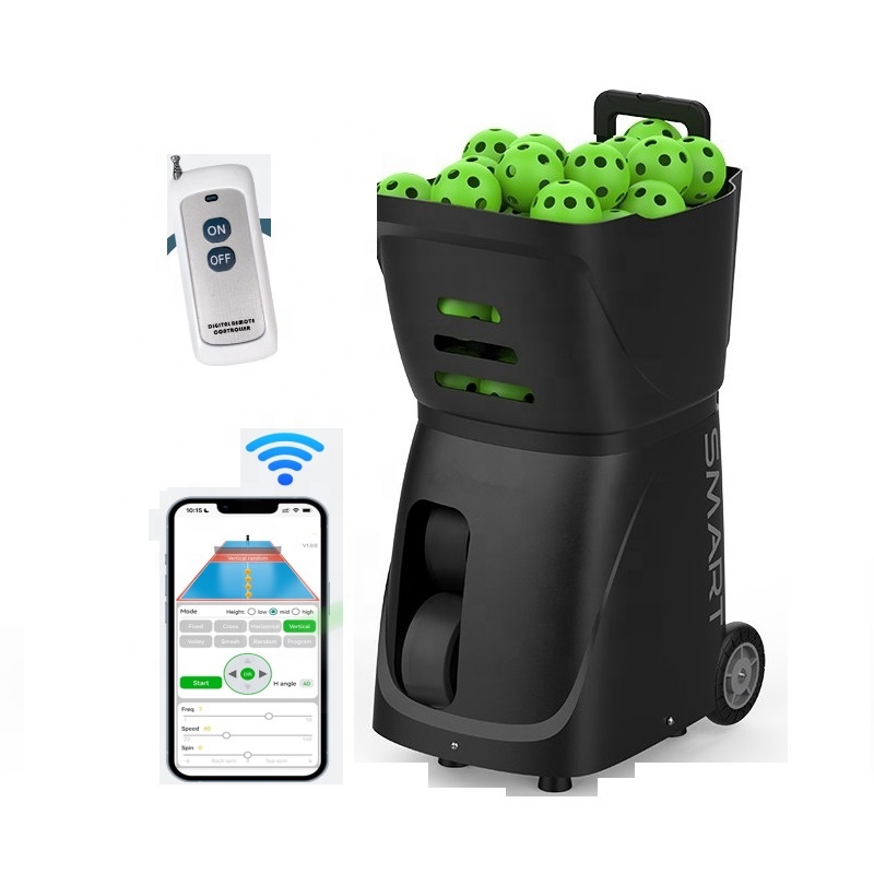 Dropshipping New Function App Control Pickle Ball Ball Serving Machine With Remote Topspin Launch Machine