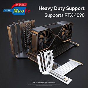 ชุดสายเคเบิลต่อขยายพร้อมขายึดติดตั้งแนวตั้งสำหรับการ์ดจอ MaoYe PCIe 5.0 ใช้ได้กับพีซีทุกชนิดและเซิร์ฟเวอร์ ไม่มีปัญหาความเข้ากันได้ มีสินค้าในสต็อก - Product Image 4