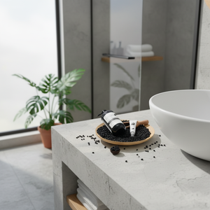 [SOY LAB] Kit de soin du cuir chevelu aux haricots noirs biologiques avec shampoing gel 500ml et ampoule au miel pour une texture hydratée et lisse - Product Image 3