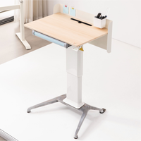 Nouveaux produits : Bureau d'ordinateur moderne en métal à hauteur réglable pneumatiquement, siège à levage pneumatique, pupitre scolaire en métal