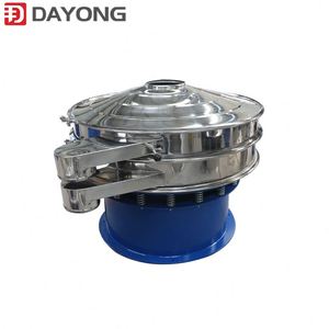 Tamis vibrant chinois à poudre fine 1 couche en acier inoxydable avec nouveau moteur pour graines de sésame - Product Image 4