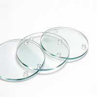 Sous-verres en verre trempé imprimés sur mesure, adaptés aux tasses à café, verre trempé personnalisé