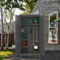Casiers d'extérieur multifonctionnels Armoires métalliques étanches pour balcon et villa de jardin Meubles modulaires à écran solaire fabriqués en Chine