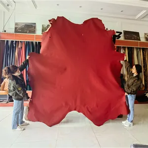 Pure cowhide leather raw material leather cow skin textiles leather materials