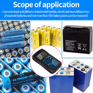 YR1030 + Lithium Battery Resistência Interna e Tensão Teste Instrumento Lifepo4 Battery Tester - Product Image 6