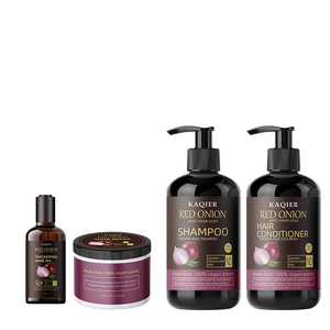 Hữu cơ Kem chăm sóc tóc thiết lập cho người lớn thảo dược công thức thực vật với màu đỏ hành tây <span class=keywords><strong>Top</strong></span> <span class=keywords><strong>10</strong></span> nhẹ nhàng kiểm soát dầu và giữ ẩm - Product Image 1