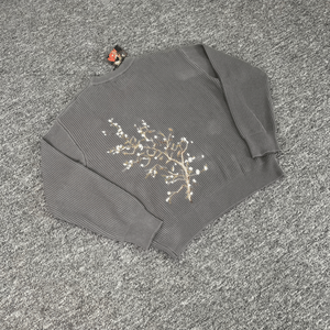 Maglione Invernale di Lusso DERSCHUTZE 2026 per <span class=keywords><strong>Uomo</strong></span>, Grigio con Collo Tondo, Maniche <span class=keywords><strong>Lunghe</strong></span>, Felpa di Alta Qualità con Ricamo - Product Image 1