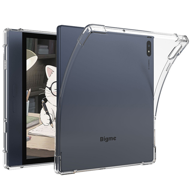New Plain Clear Case for Bigme B7 7.0" Slim Lightweight Shockproof TPU Flexible Soft Back Cover for Bigme B7 Pro Mobile EPaper