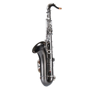 <span class=keywords><strong>Saxophone</strong></span> Ténor Noir de Haute Qualité en Cuivre Blanc à Structure Classique avec Double Renfort, Tonalité Bb, Vente en Gros Chine - Product Image 3