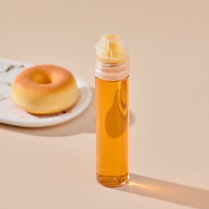Bouteille Distributrice de Miel en PET Transparent de Qualité Alimentaire 80ml 90ml avec Couvercle Rabattable Anti-Gaspillage pour Échantillons de Miel et Sirop à Portion Unique - Product Image 3