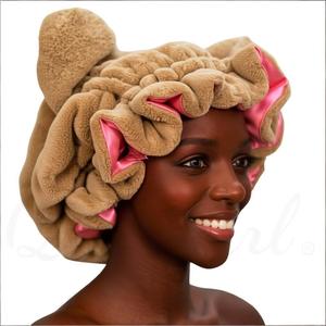 Elegante e alla Moda: Cappello da Notte Invernale in Pile Polare con Motivo Gatto, Regolabile, in Raso Rosa, Stile Casual Europeo e Americano per Donne - Product Image 2